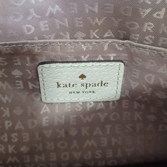 Kate Spade purse crossbody cream/tan - Picture 9 of 13